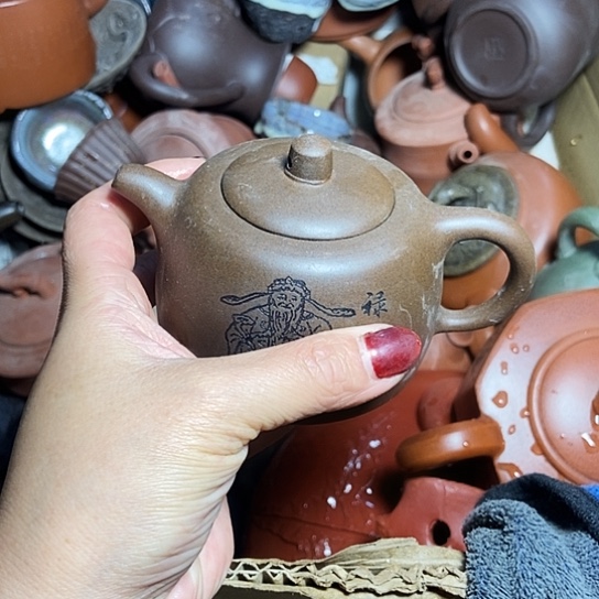 全手工制作宜兴紫砂壶