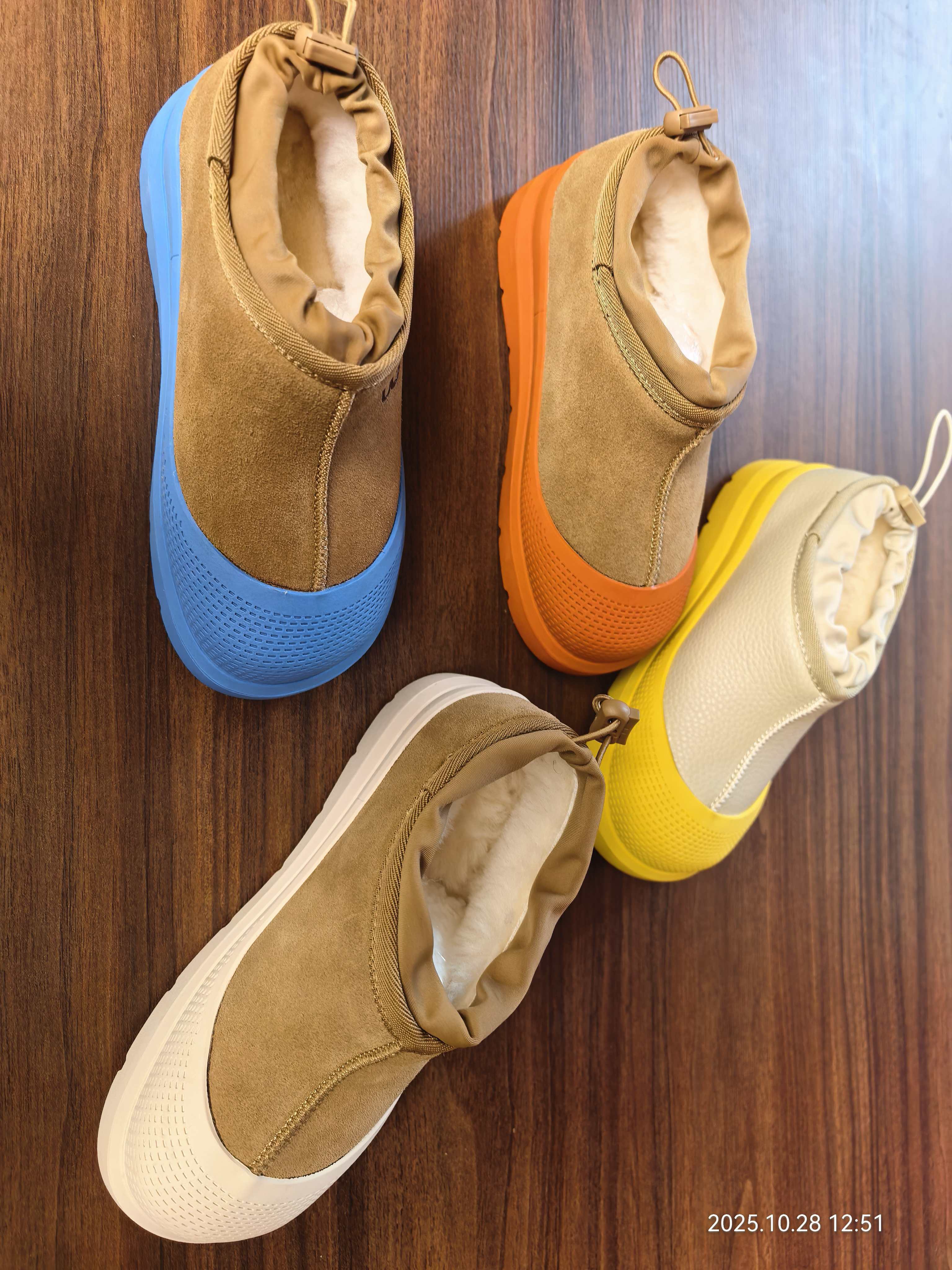 「LIUYI」一博同款塔斯曼冬季儿童雪地棉羊皮毛一体 3027 