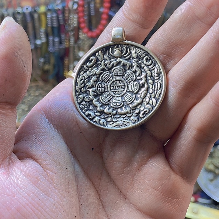 莲花天铁九宫八卦牌子一个设计款式