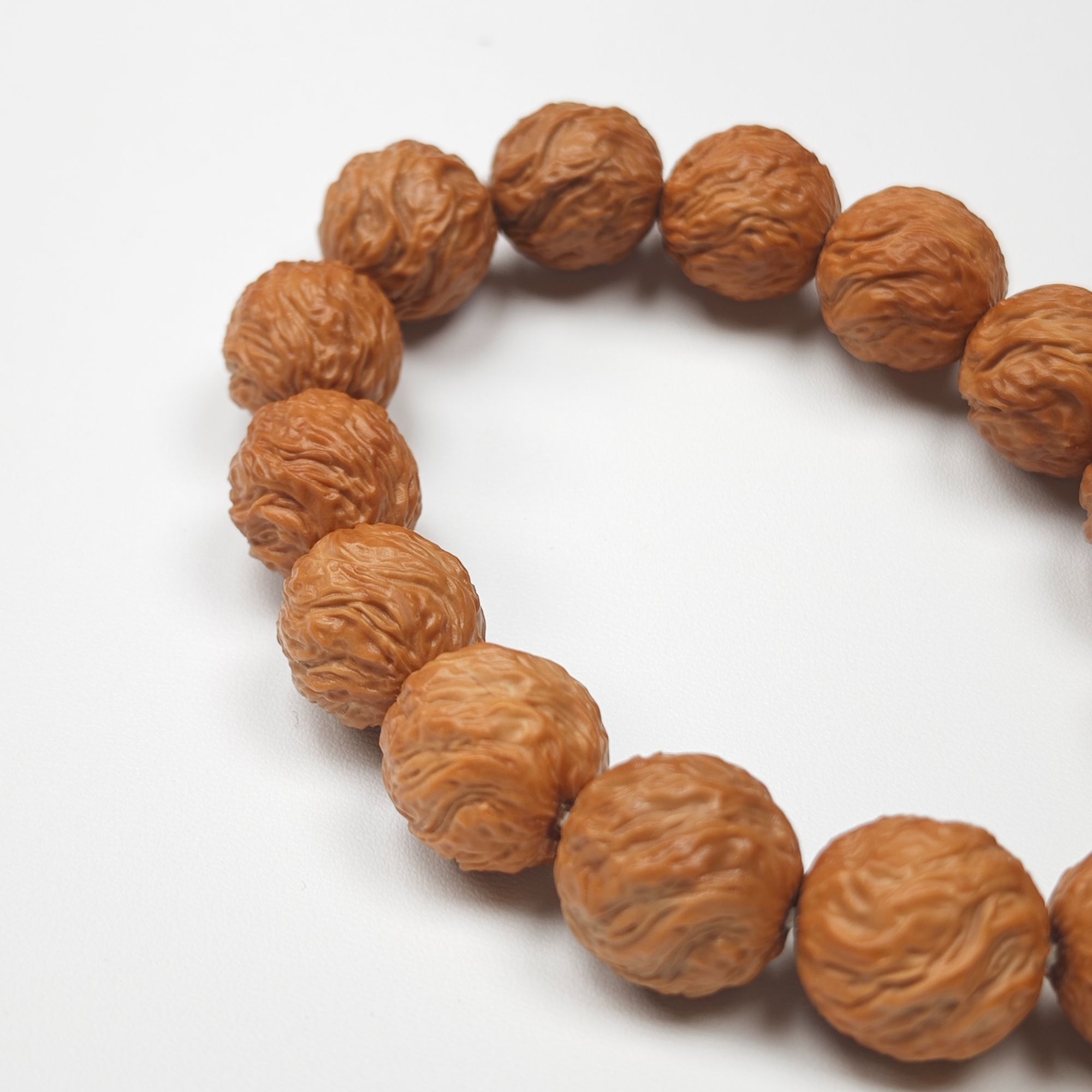 【逗你丸-魔丸】猴头核桃原版雕刻手串全品毕业级光头强料