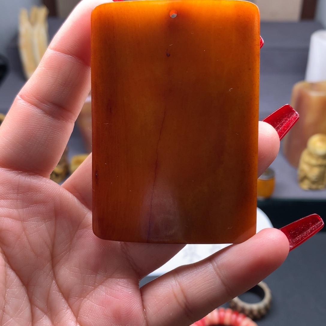 牛骨把件好看又好玩