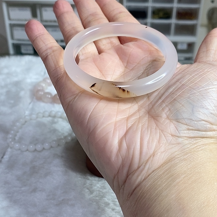 文玩核桃手串高透手镯54.1