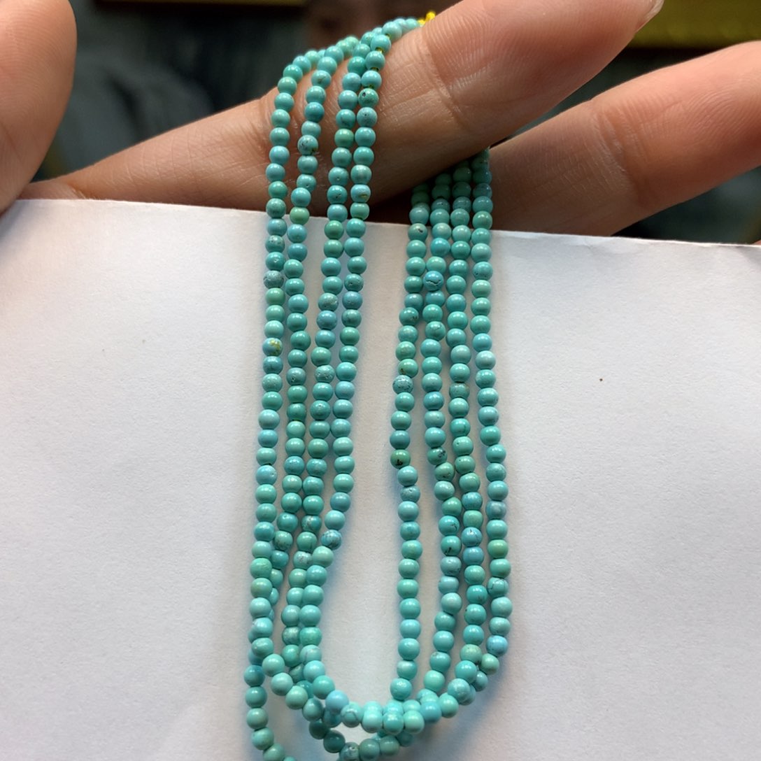 绿松石长链未镶嵌