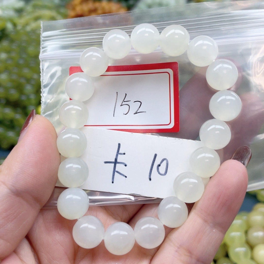 未镶嵌蛇纹石玉手串