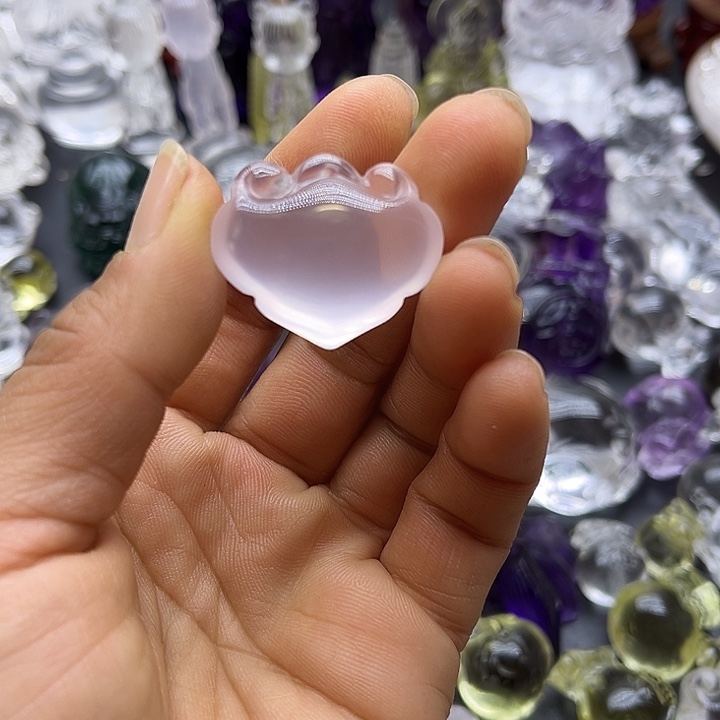 水晶摆件未镶嵌吊坠