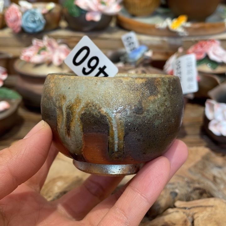 手工制作陶瓷茶具茶杯青蛙