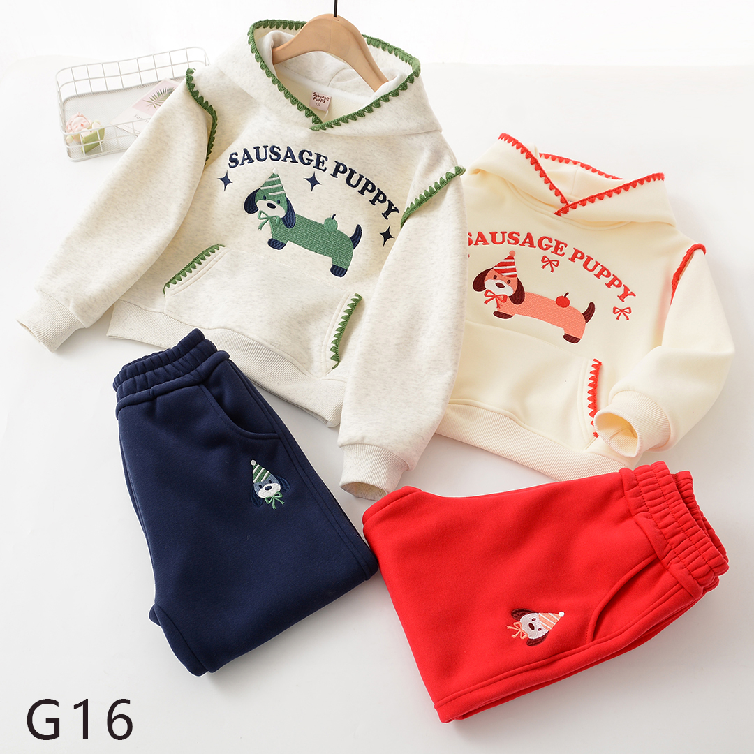 G16加绒儿童套装