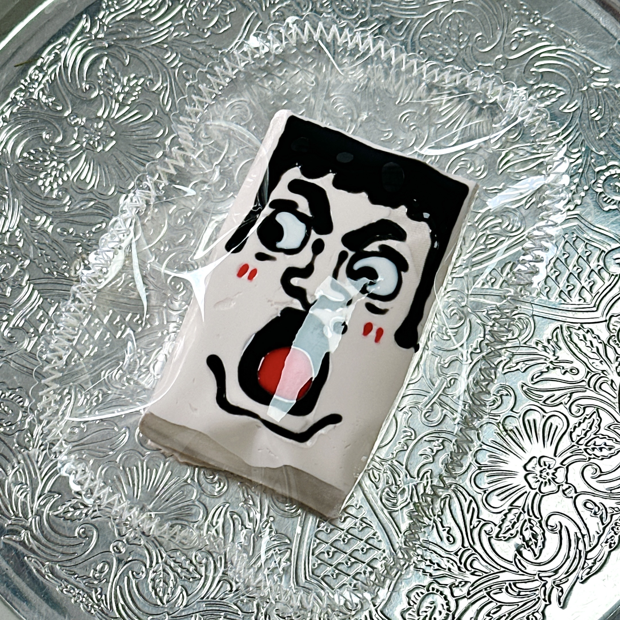 【手绘抽象人脸系列】纯手工食品级硅胶捏捏乐潮玩解压玩具