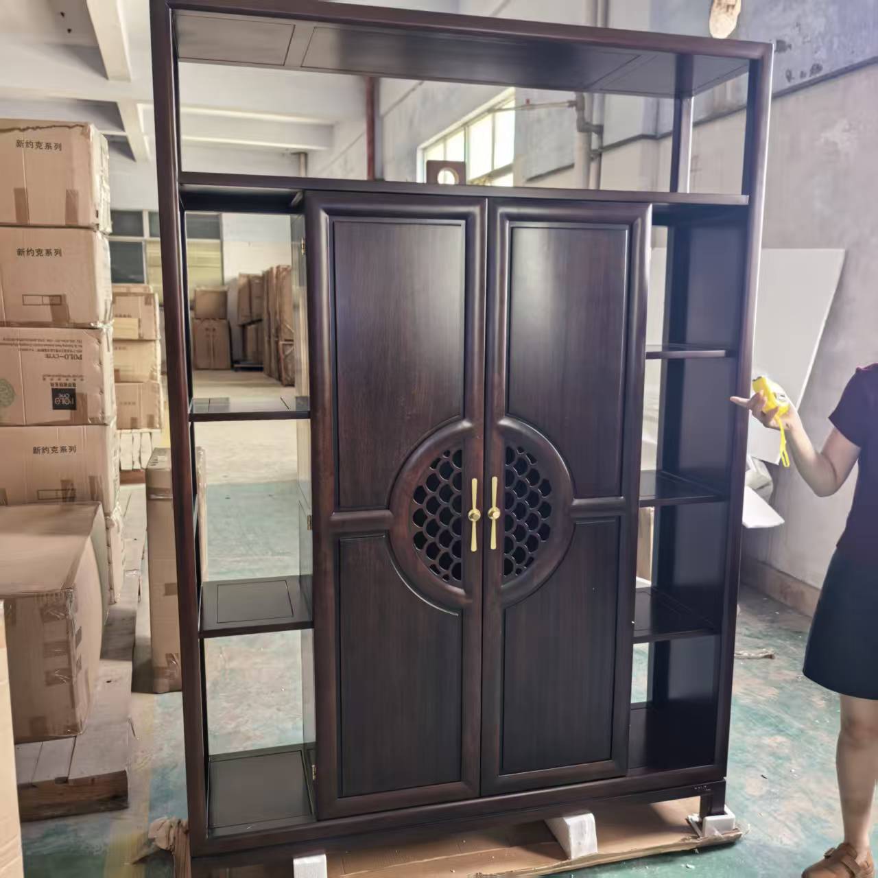 【XWCQ】CNXSR034:J666书柜1450*400*2100