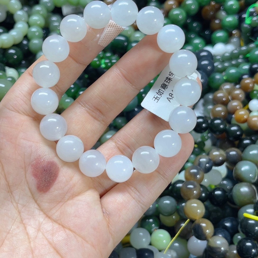 未镶嵌手串和田玉