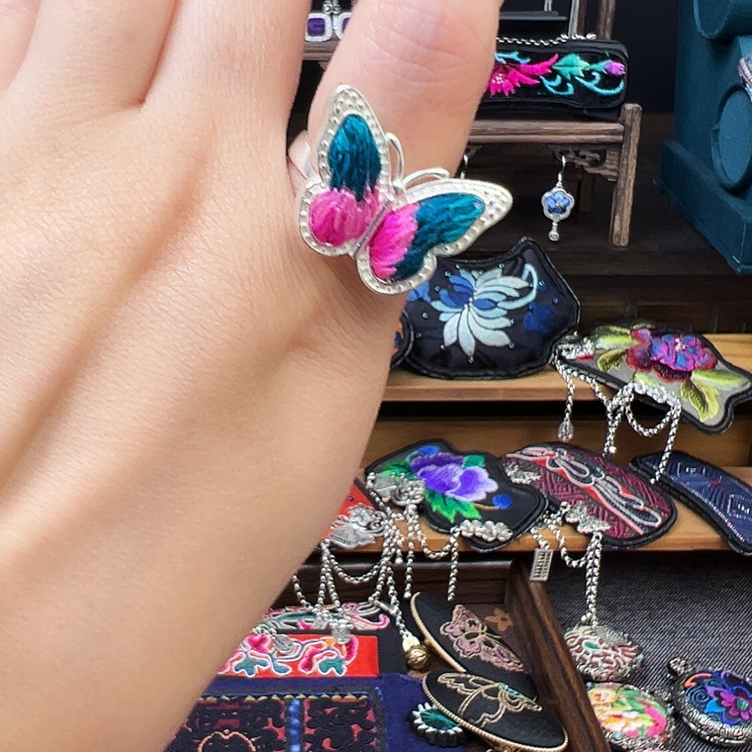 织绣手工刺绣工艺品