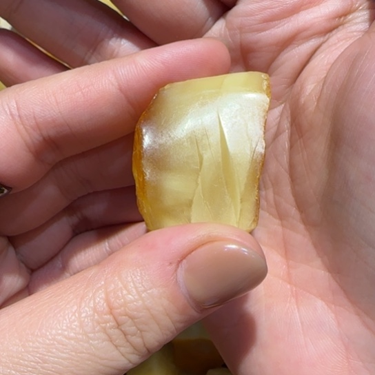 定制琥珀未镶嵌李*辉蜜蜡