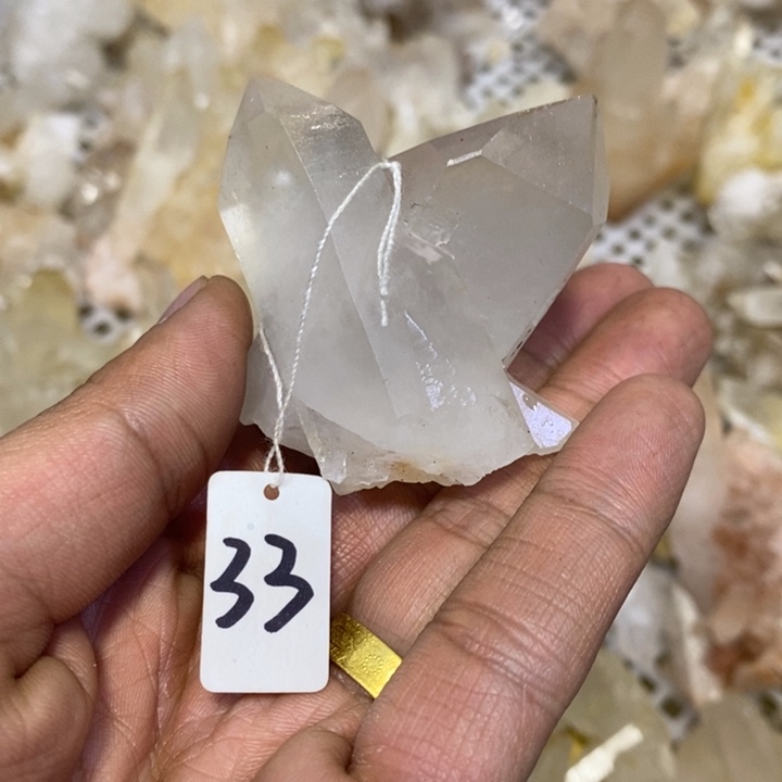 水晶水晶原石摆件未镶嵌