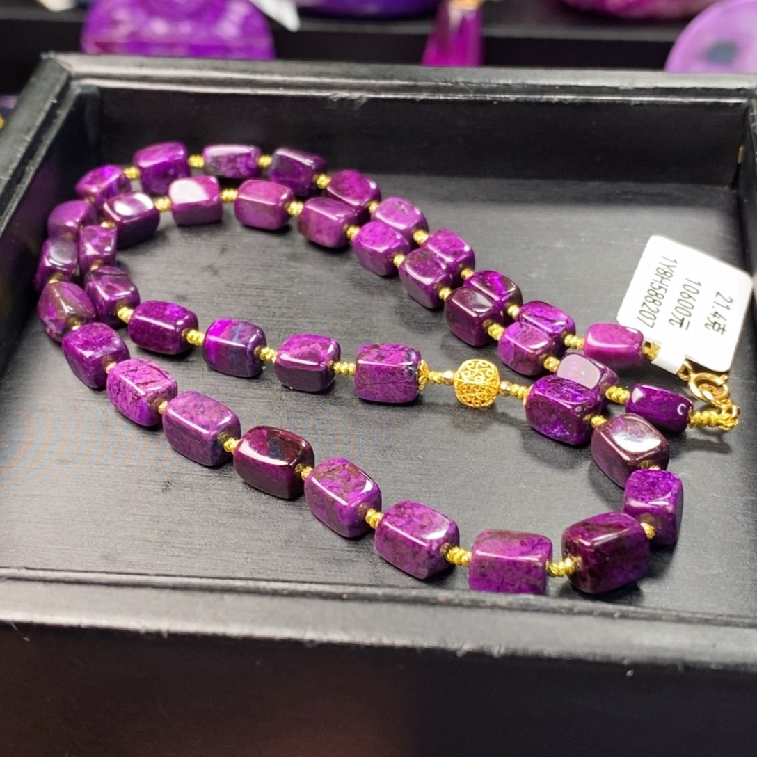 苏纪石（舒俱来）颈饰未镶嵌