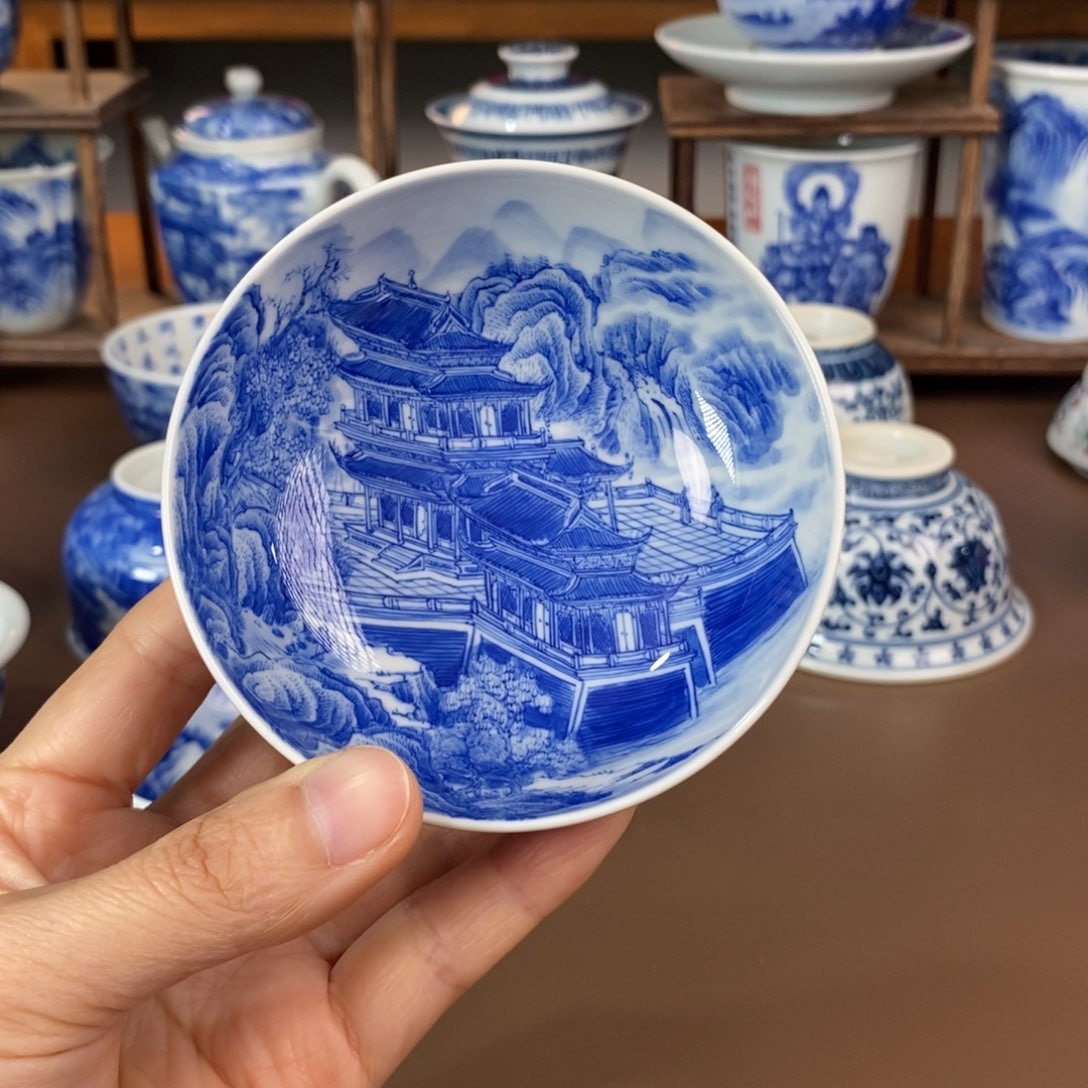 景德镇陶瓷手工手绘