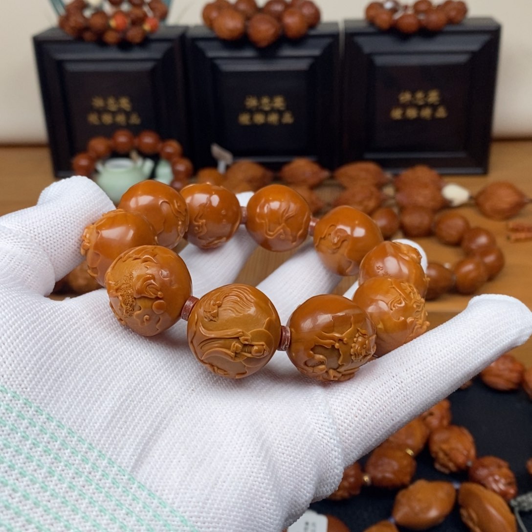 手串橄榄核许忠英老师自在无相2.2×2.2