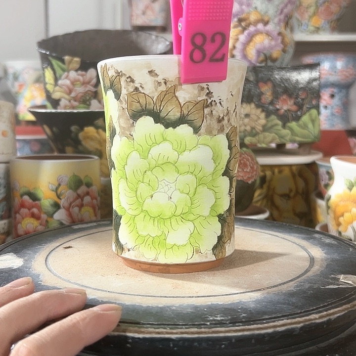 景德镇市昌江区手绘花盆满38包邮