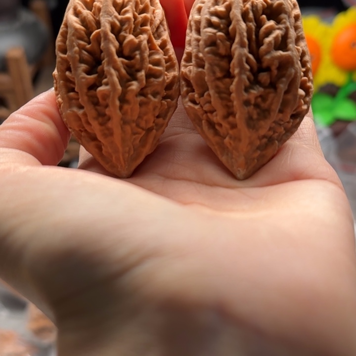 文玩核桃把件关东木子楸百核125色差