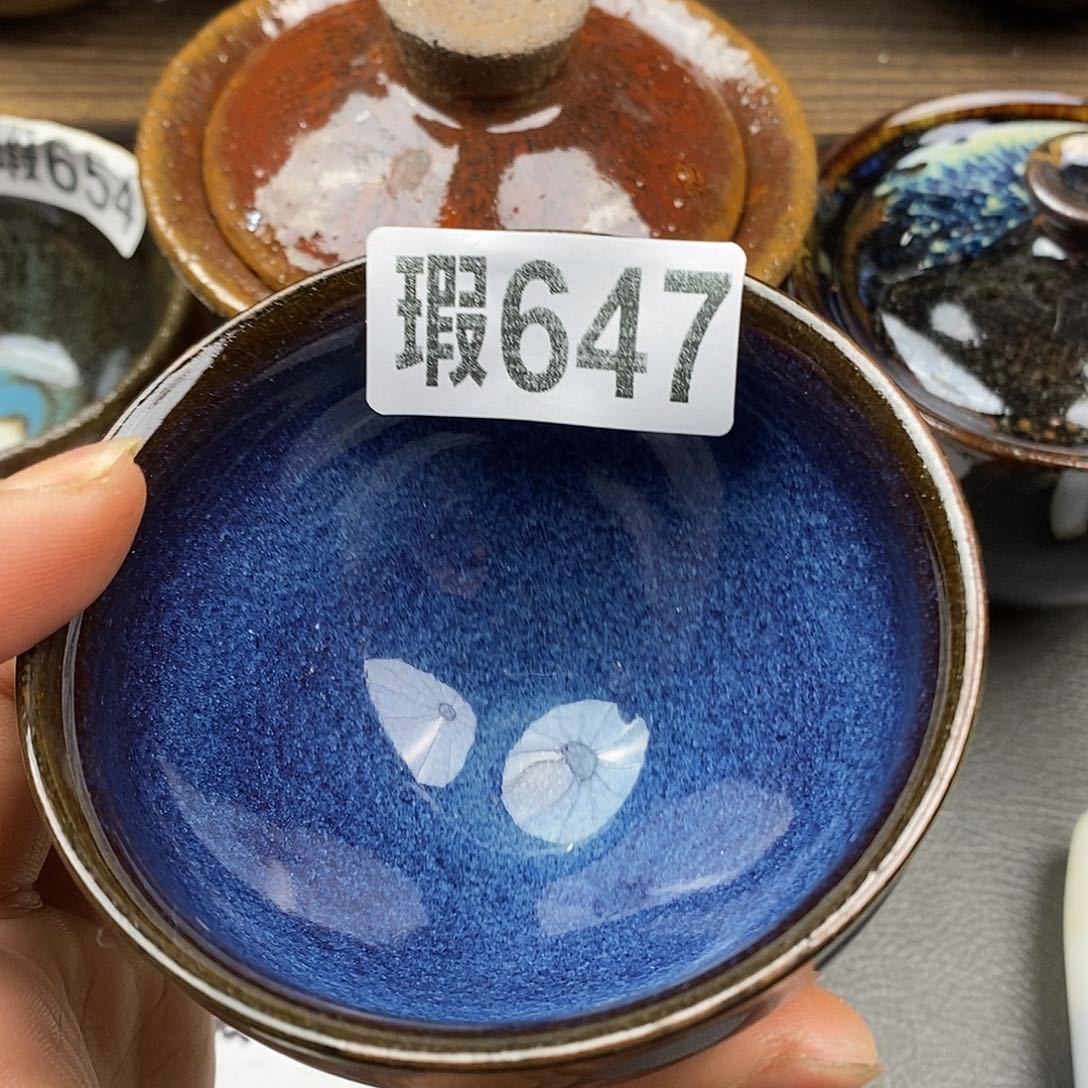茶盏微瑕建盏主人杯子
