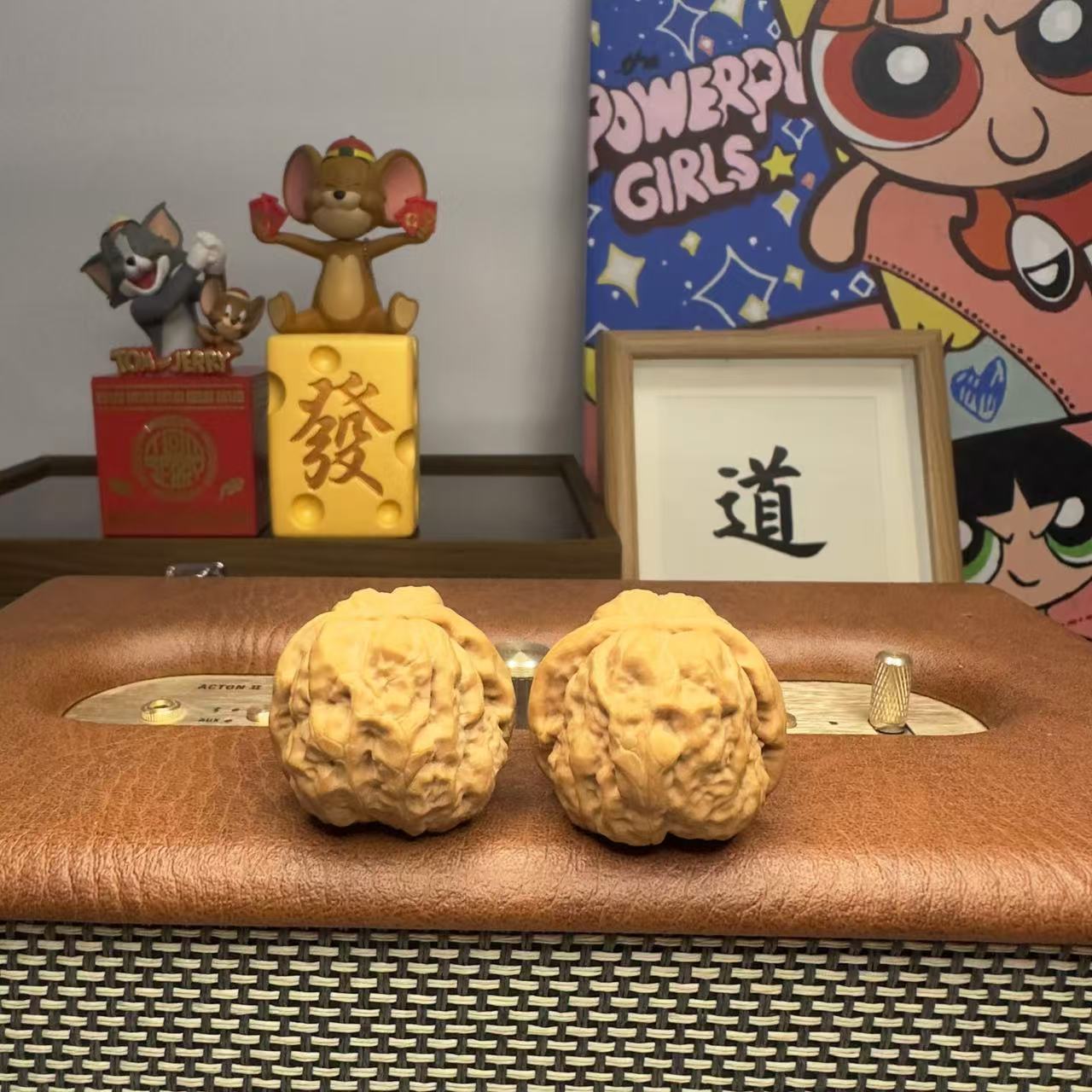 【5】文玩核桃蛤蟆头边36+