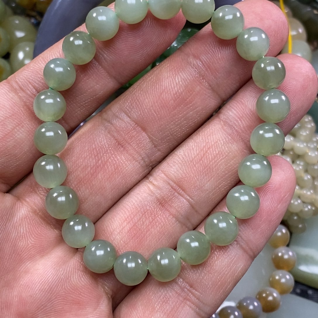 和田玉手链未镶嵌