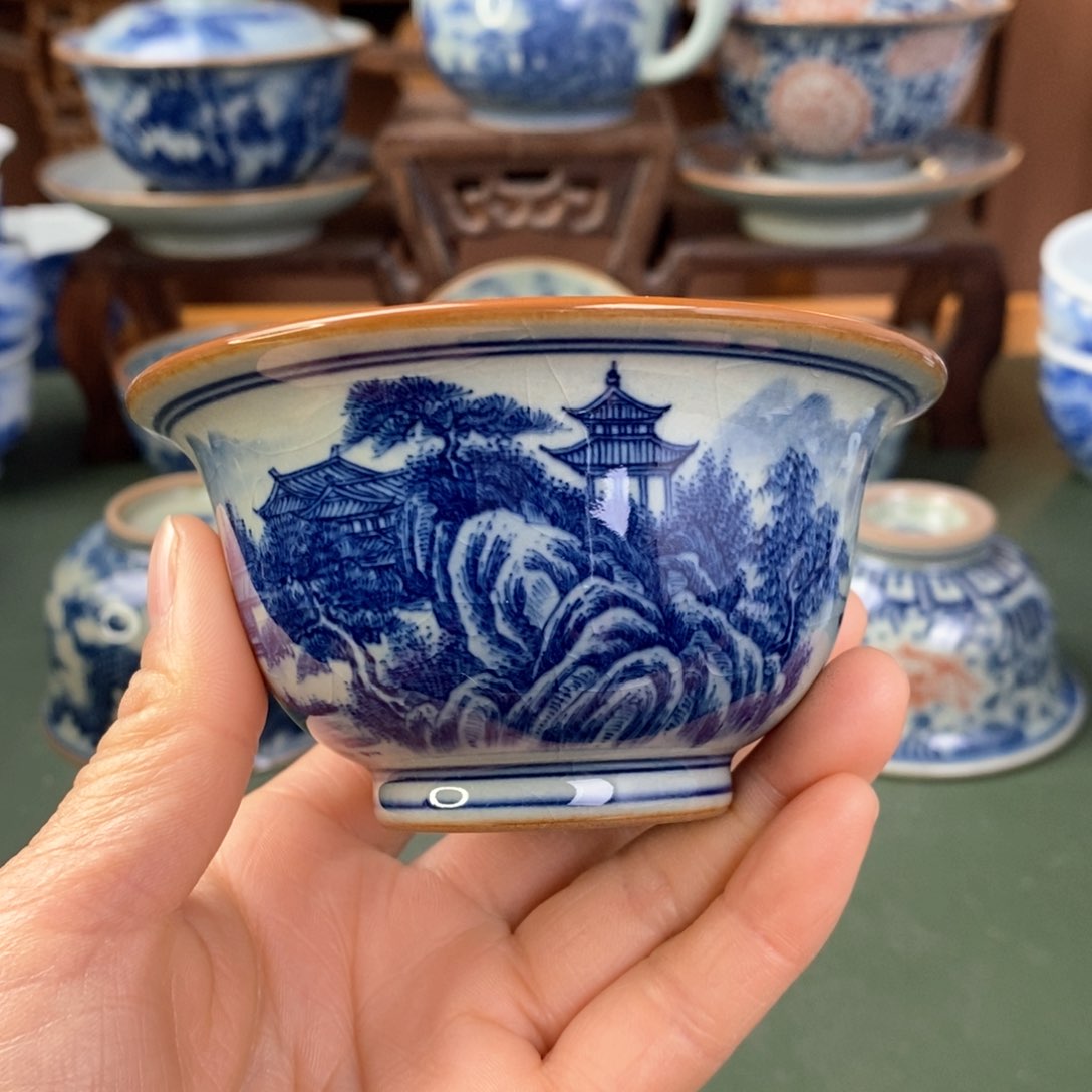 杯景德镇陶瓷手工手绘