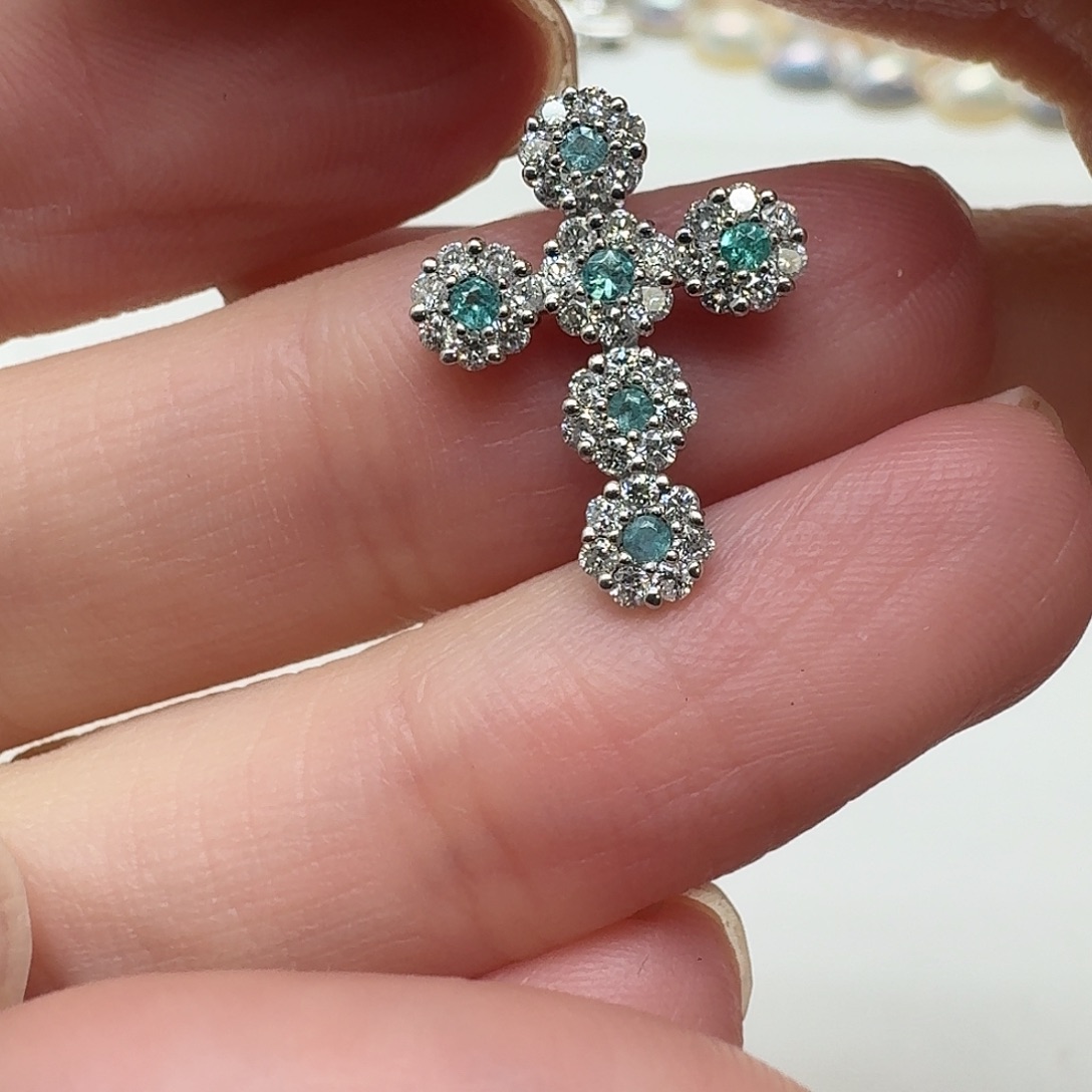 颈饰碧玺未镶嵌成品