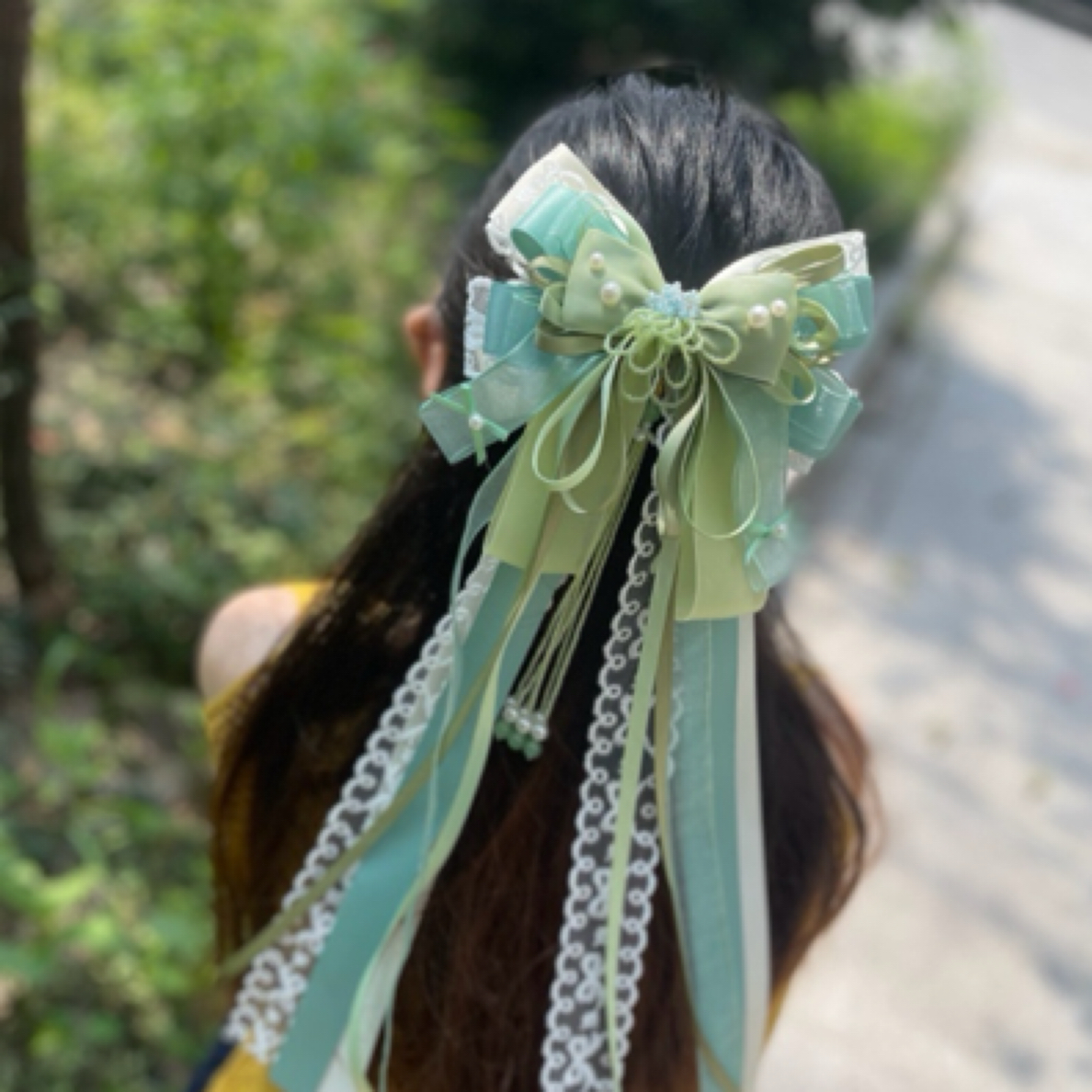 《非常出棕》原创设计中国风发饰仙气对夹弹簧夹发卡饰品发夹复古