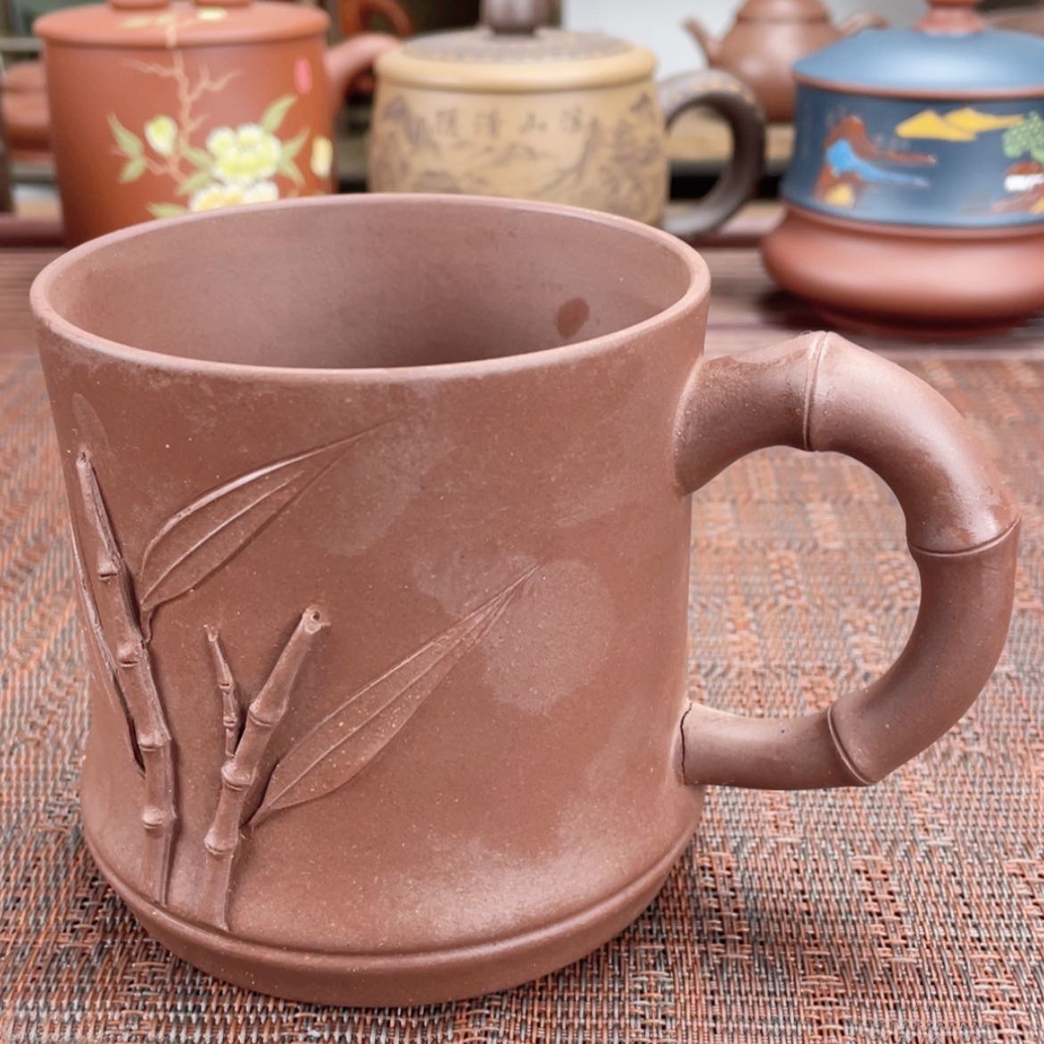 【闪购商品】紫砂茶杯宜兴原矿紫砂盖杯微瑕
