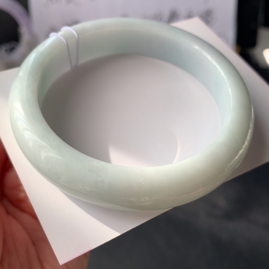 翡翠未镶嵌手镯5号57.8-12.7-8.8超级强推