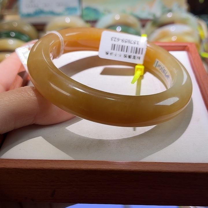 和田玉未镶嵌手镯20 58+