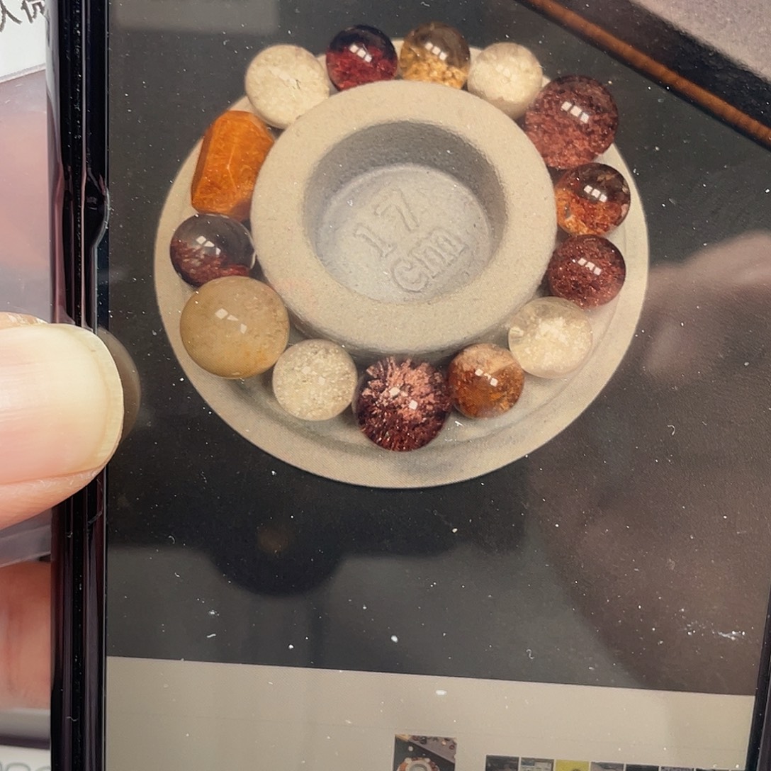 快****未镶嵌水晶珠宝半成品