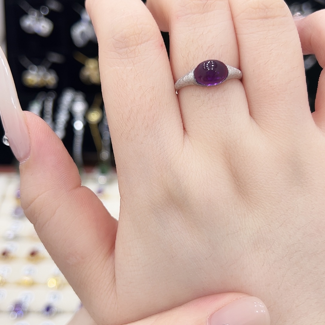 刚***·水晶银S925镶嵌戒指