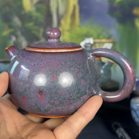 明***主犊泉钧窑作品欣赏