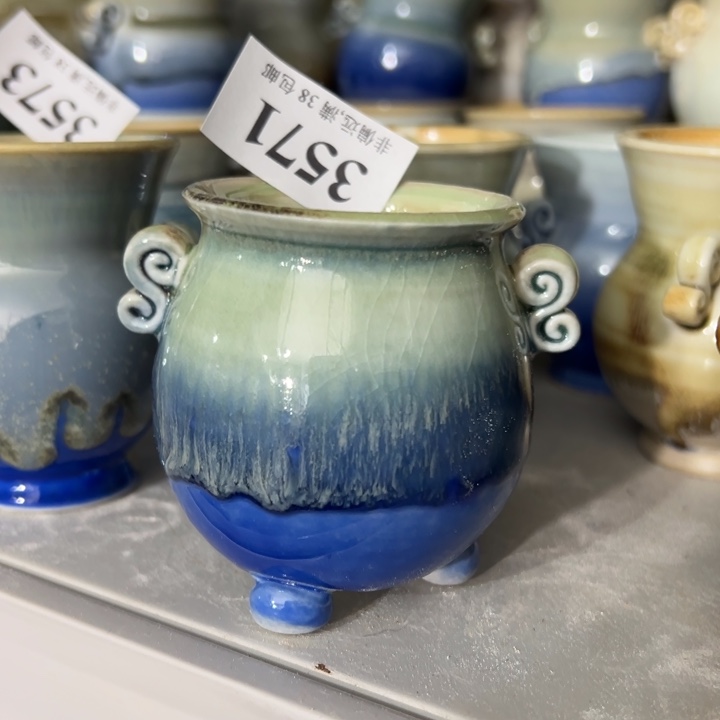 活动价满30包邮景德镇手工花盆