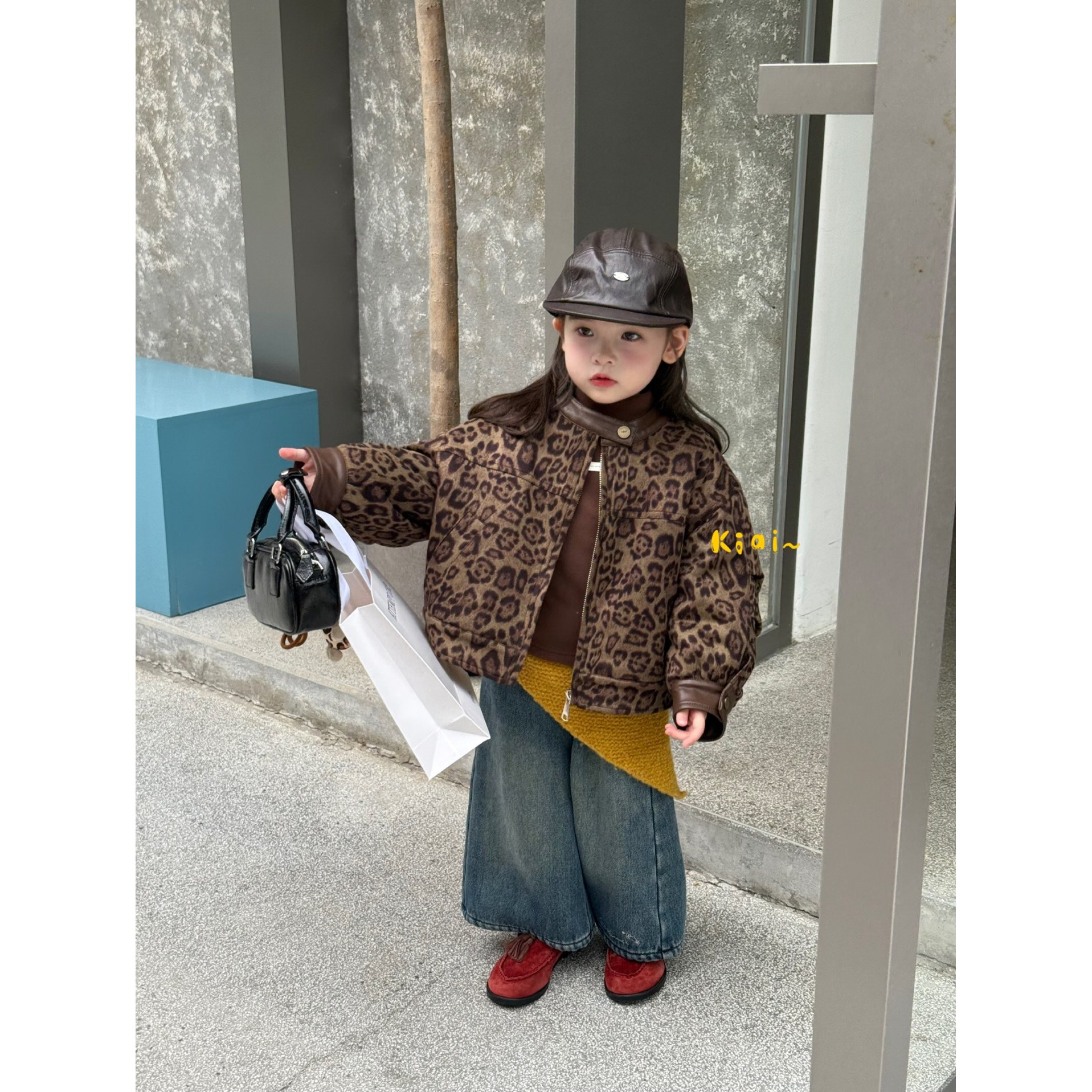 KIAI·25冬~豹纹外套852020（童装汉服）