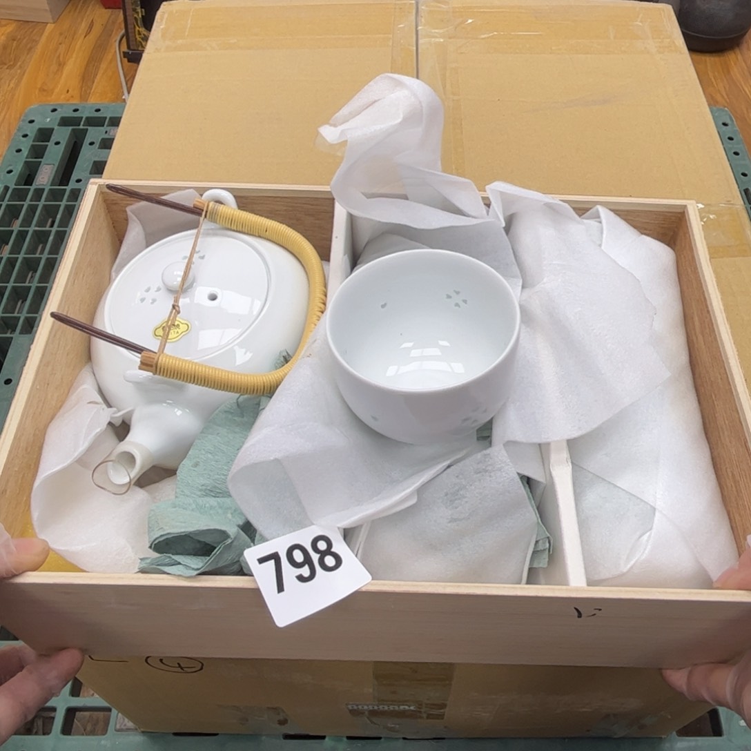 瓷片摆件工艺品摆件666 