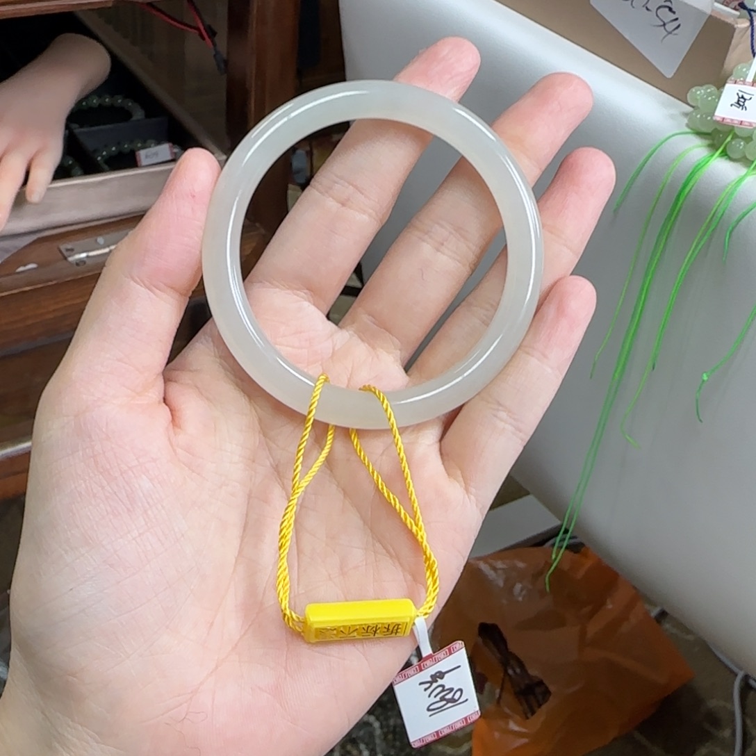 和田玉未镶嵌手镯53