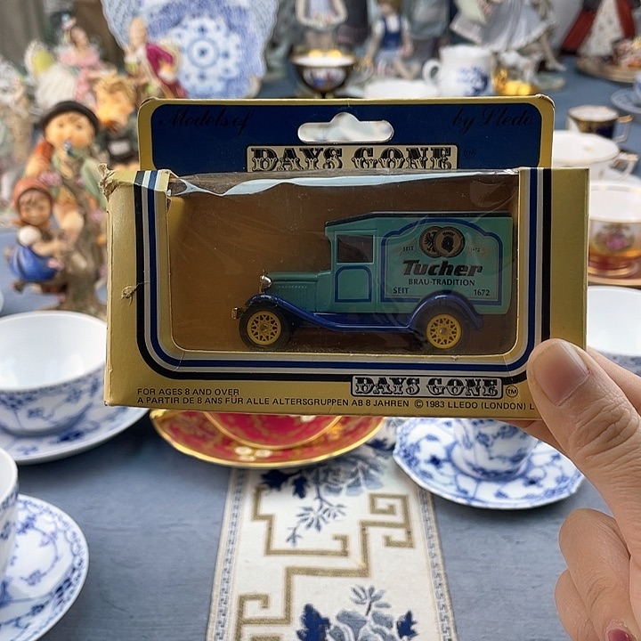 中古欧瓷瓷器小房子