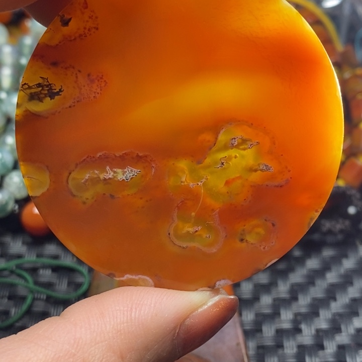 玛瑙/玉髓颈饰未镶嵌家*