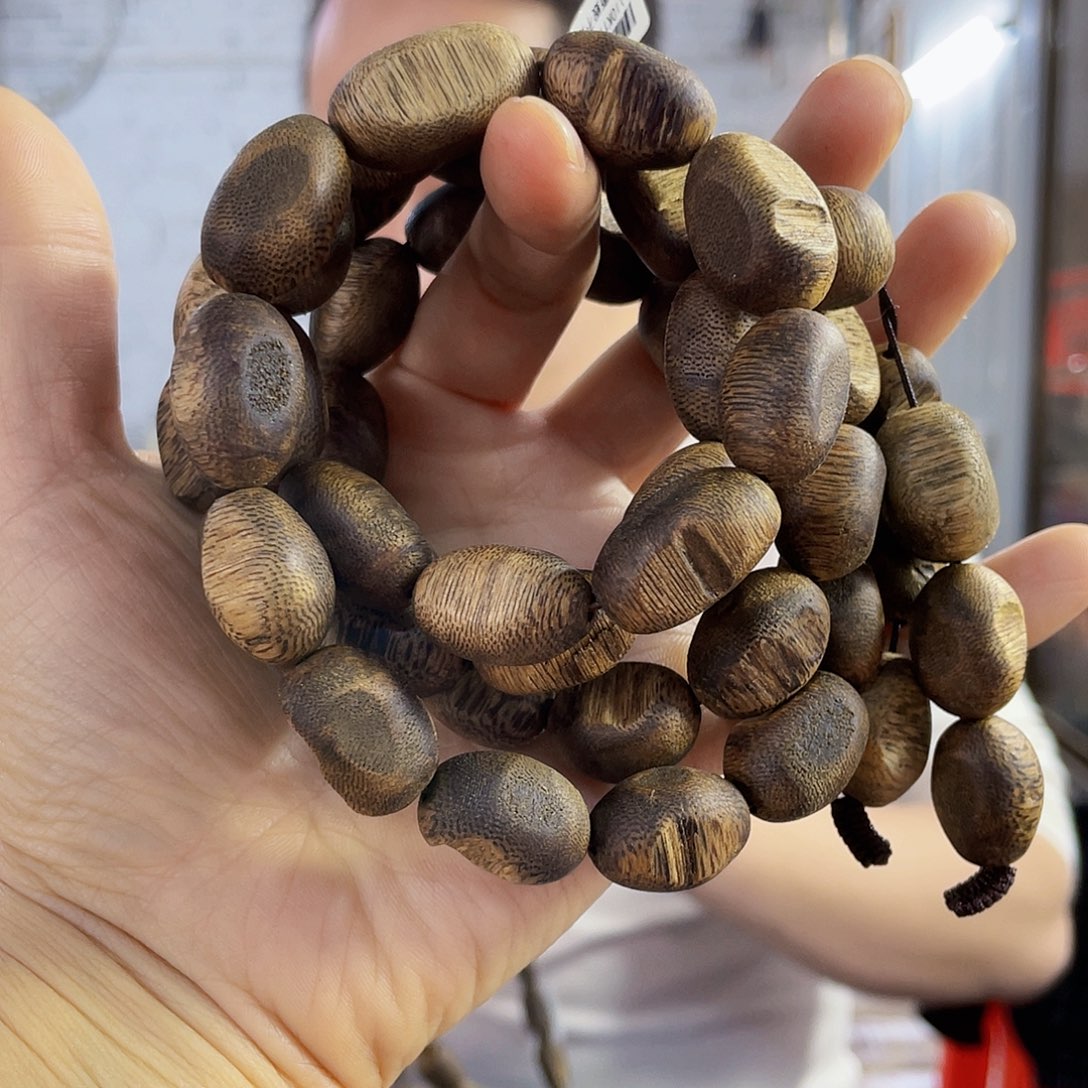沉香手串棋楠留疤长串1.4/61克多样性发一