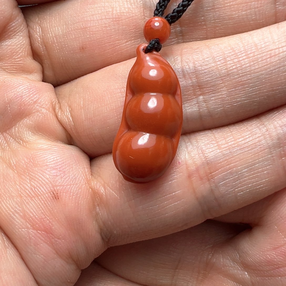 南红玛瑙未镶嵌颈饰