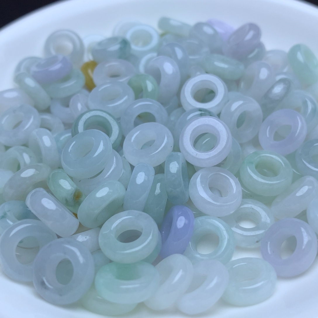 【闪购商品】翡翠手链未镶嵌卡10冰玉环30个