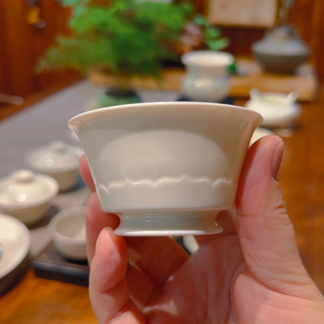 微澜定瓷 斗笠盏80cc111111