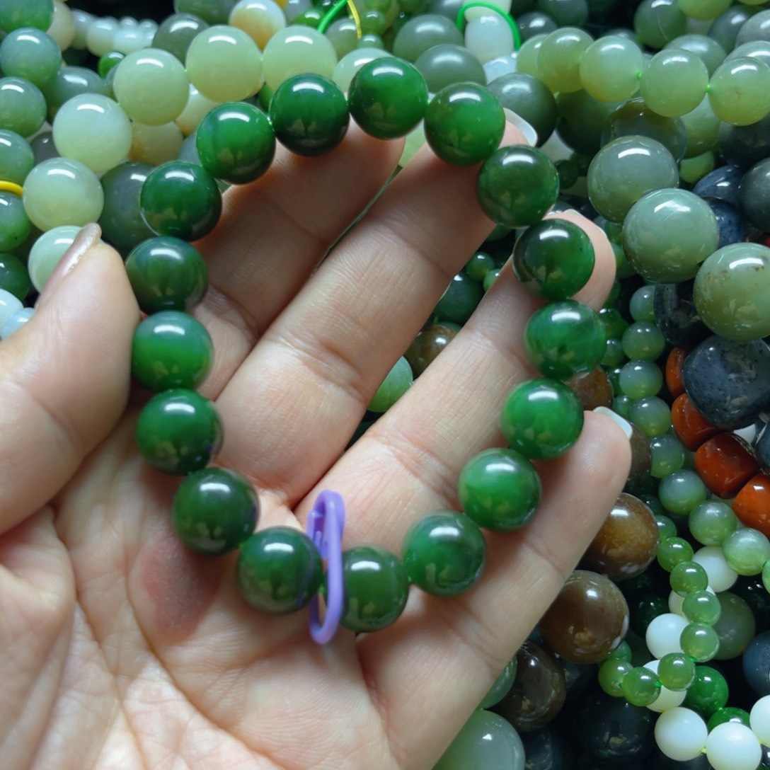 和田玉手链未镶嵌