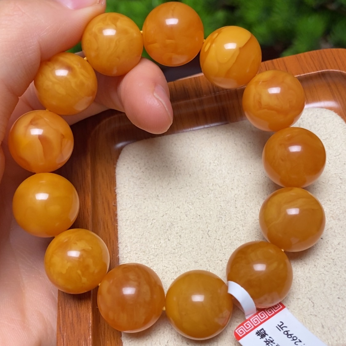 【闪购商品】未镶嵌蜜蜡手链手串