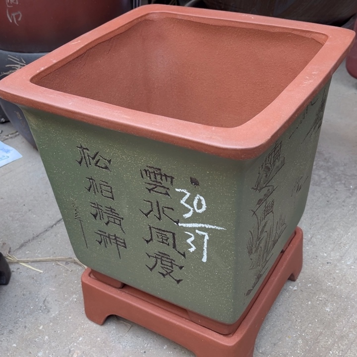 紫砂花盆宜兴紫砂