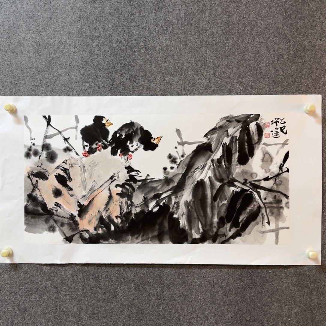 国画郭增运老师手绘作品