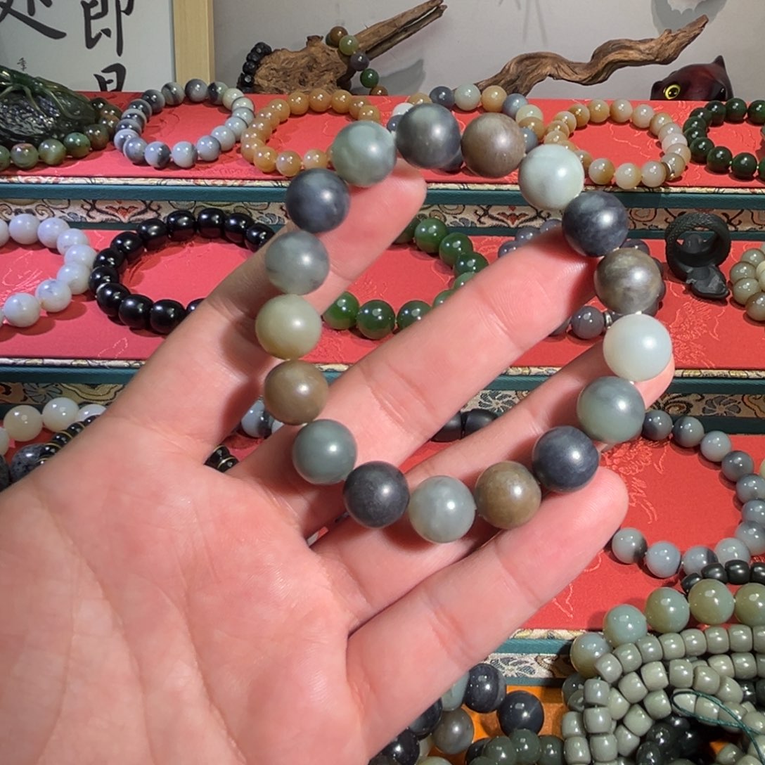 和田玉手链未镶嵌