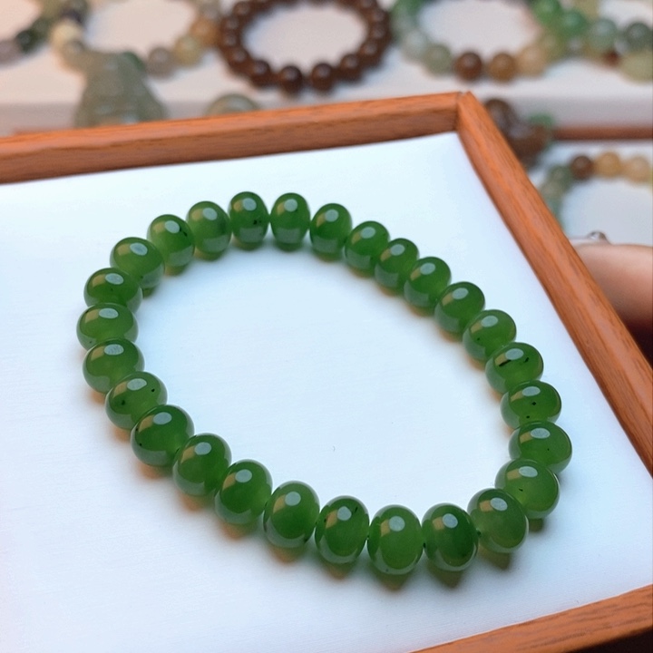 和田玉手链未镶嵌